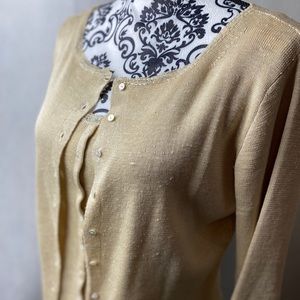 LANCE KARESH sugary sweet twin set.